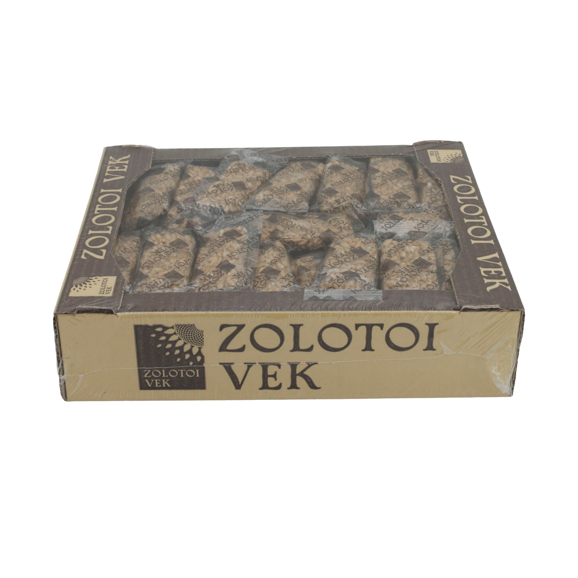 Halva Zolotoi Vek | Mit Sonnenblumenkernen | Klassische orientalische Süßigkeit in Einzelportionen | 1,5 kg ZOLOTOI VEK